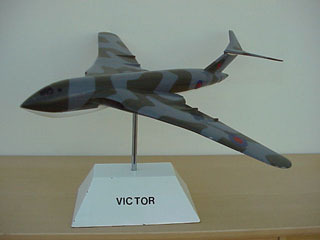 Victor model reputedly displayed at RAF Wyton Officer's Mess. Copyright V-Bombers.org