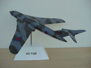 Victor model reputedly displayed at RAF Wyton Officer's Mess. Copyright V-Bombers.org