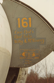 Victor B2 XH670 at East Kirkby. Door from XL161 fitted to XH670. Copyright The Cockpit Collection.